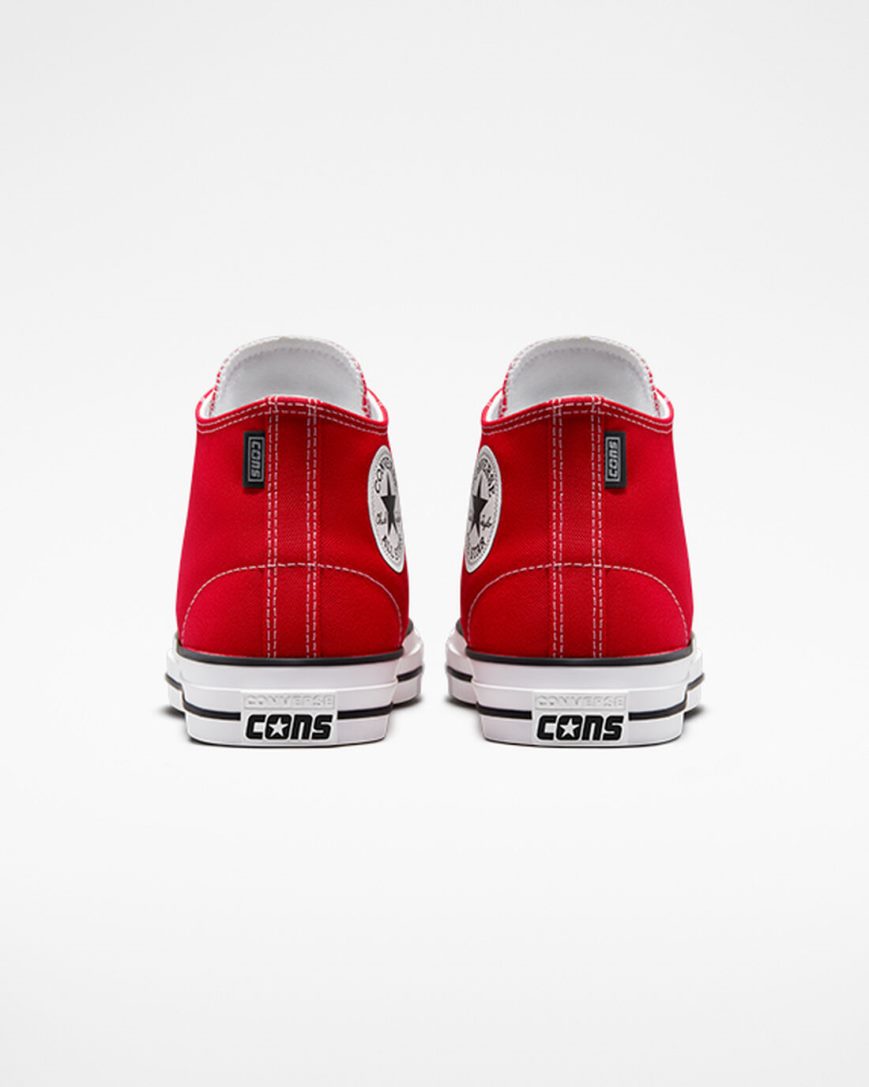 Skate Topanky Converse CONS Chuck Taylor All Star Pro Panske Červené Biele Čierne | SK RBKHF4